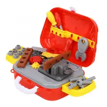Ролевые игры, Имитационные Инструменты для ремонта, детский набор инструментов дрель по пластику, игра, обучающая Инженерная головоломка, игрушки для детей