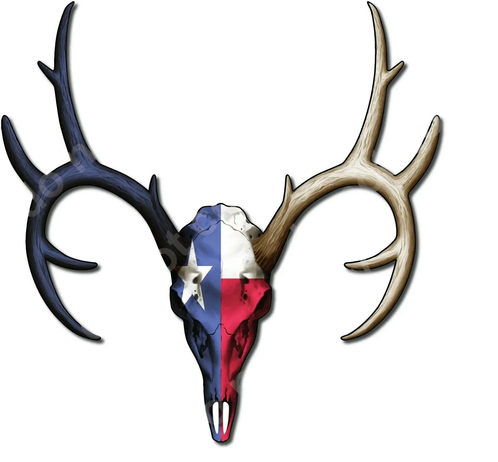 Deer Skull Vinyl Decal Sticker Caccia Car Truck Window Bumper Stickers Per Auto, Motos, Laptop, Industria