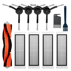 Enhanced Vacuum Cleaner Accessory Kit: HEPA Filter, Mop Cloth, Side/Main Brush (11pcs)