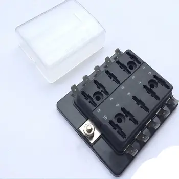 

DC12V/24V/32V 10-Way LED Fuse Box Block Holder Car Boat Automotive Vehicle D