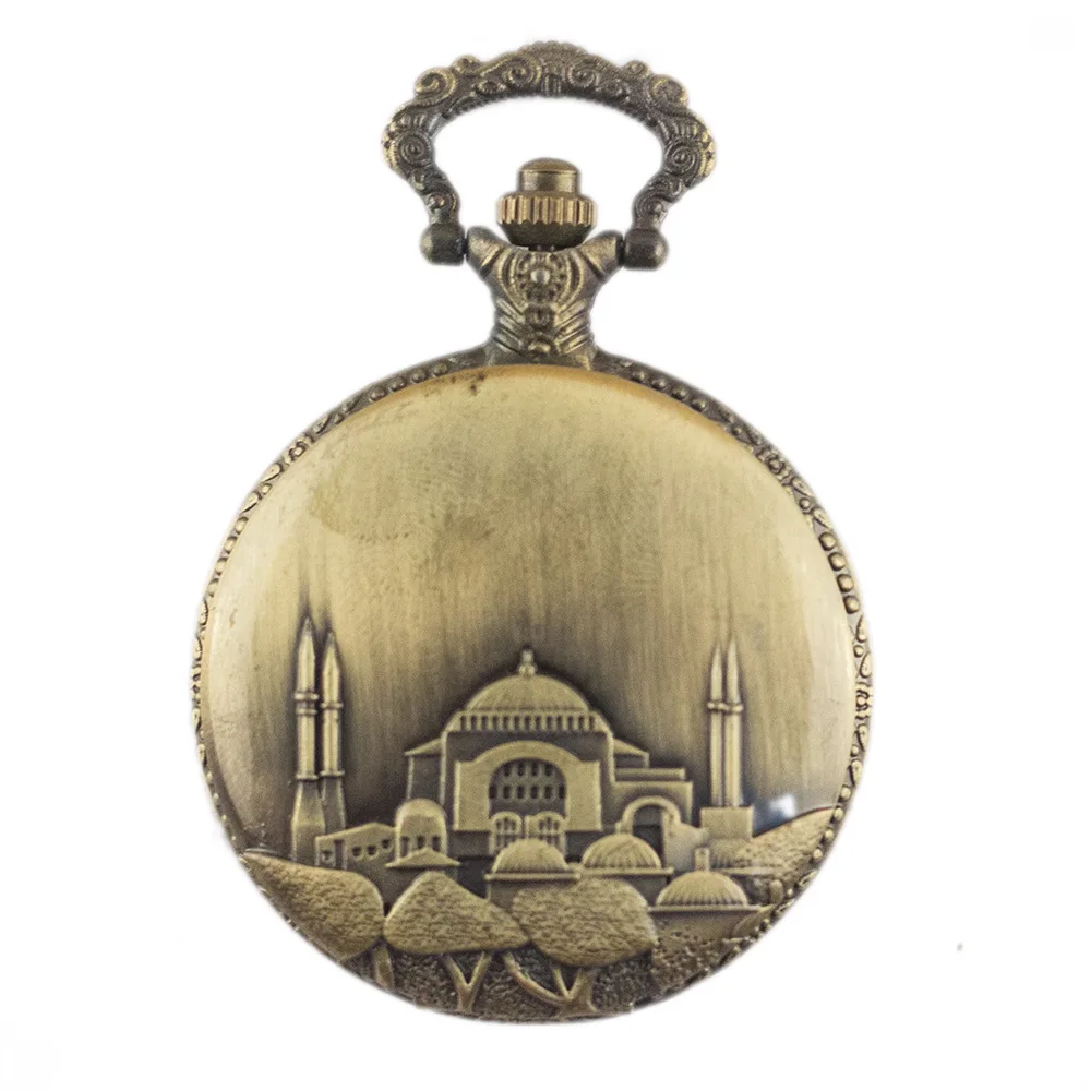 

Room Big Pocket Watch Retro Necklace Quartz Pocket Watch Men And Women Chaining Watch