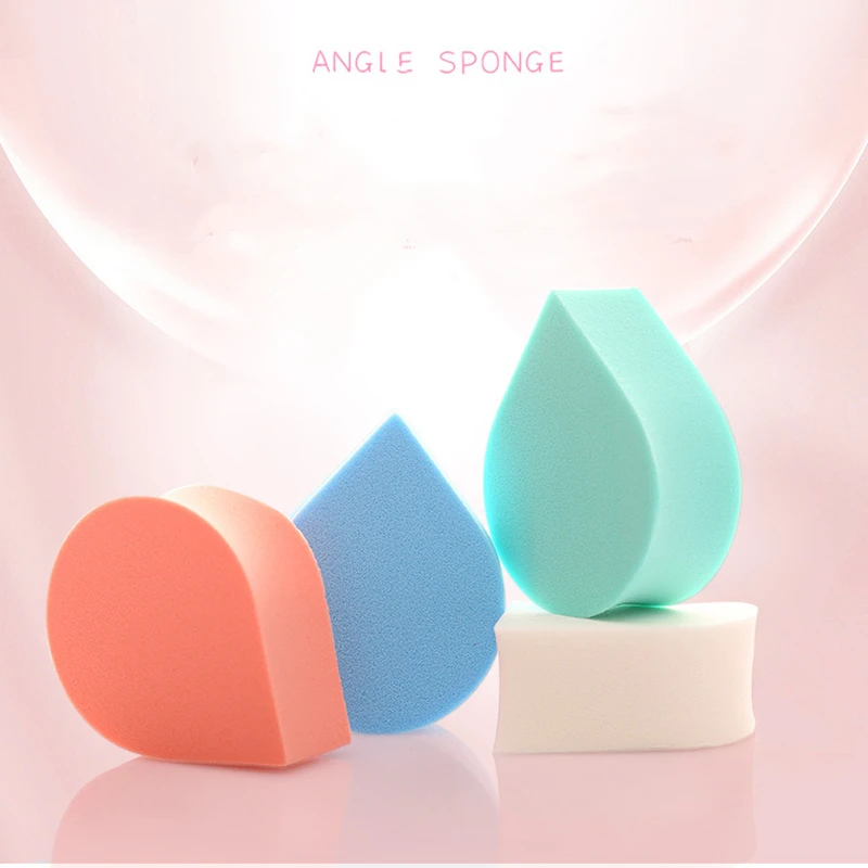 4 шт./компл. спонж для пудры слоеные губки для лица мягкая пудра слоеная красота основа Косметика Макияж мягкая губка 4 цвета