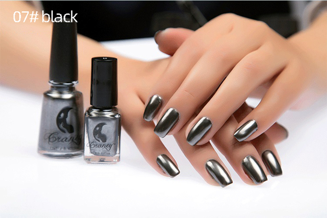 14 Colors Mirror nail Sexy Metallics Nail Polish Soak Off Nail Art For Women Girl beauty Makeup Tool Semi Permanent Varnish