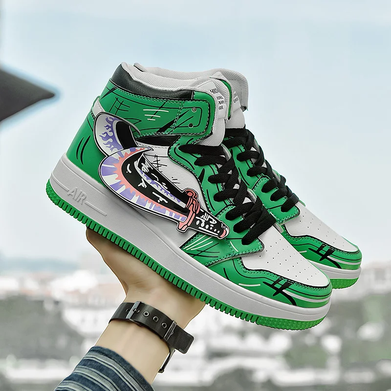 Модная обувь для скейтборда мужская спортивная на плоской подошве брендовые