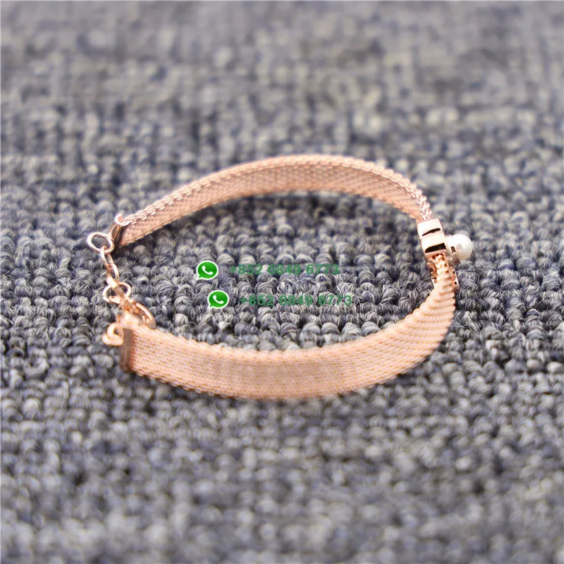 Высокое качество pulseras de plata ley 925 mujer брендовый браслет Изящные ювелирные изделия |