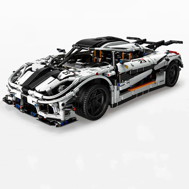 

13120 13120 3063pcs assemble MOC racing car model building blocks compatible Technical bricks toys for children