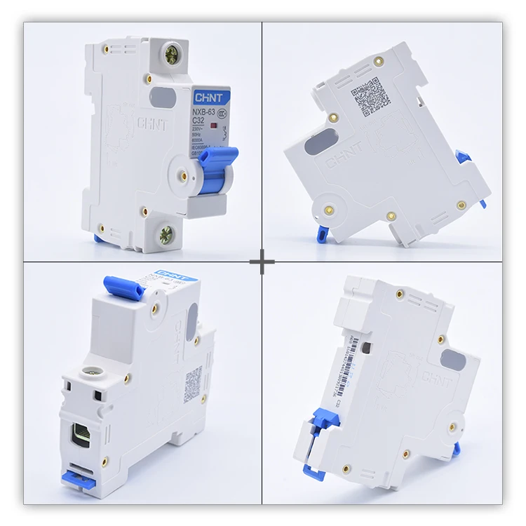 Chnt chint NXB-63 1 p 2P 3P 4P 1a 2a 3a 6a 10a 16a 20a 25a 32a 40a 63a 230 v 220 v 50 hz diminuto disjuntor mcb Ново dz47