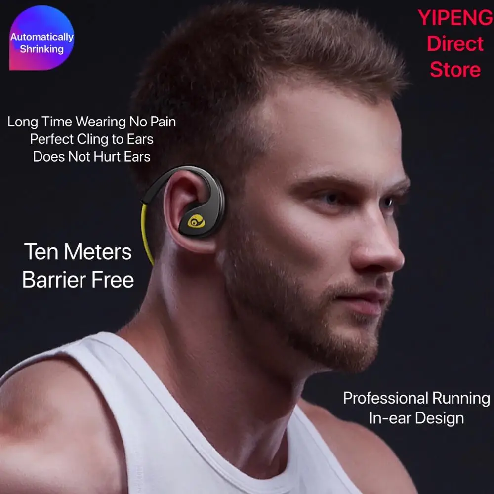 OVLENG S12 беспроводные bluetooth-наушники с микрофоном, гарнитура для смарт-устройств, спортивные водонепроницаемые наушники, Заушник