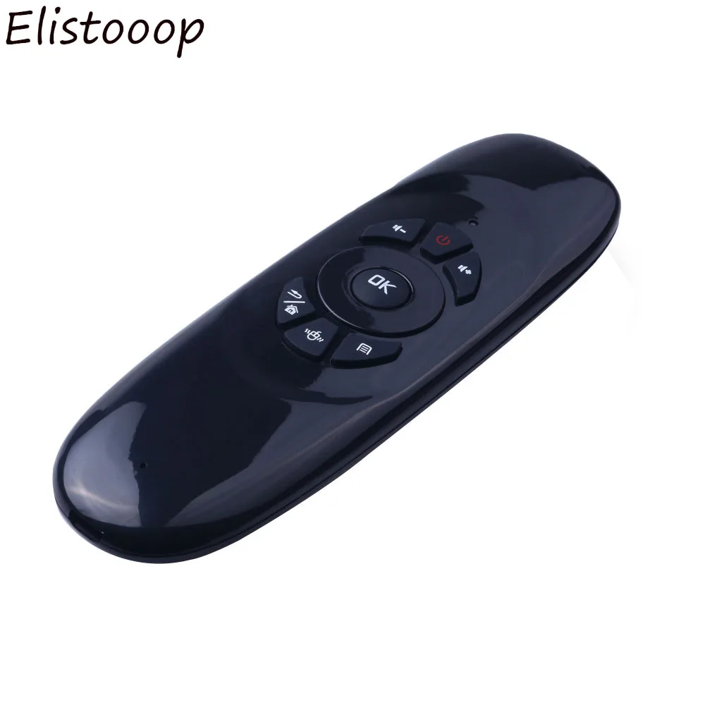 Английский 2,4G RF Air mouse беспроводная клавиатура Пульт дистанционного управления с голосовой подсветкой для Android Smart tv Box X96 MAX