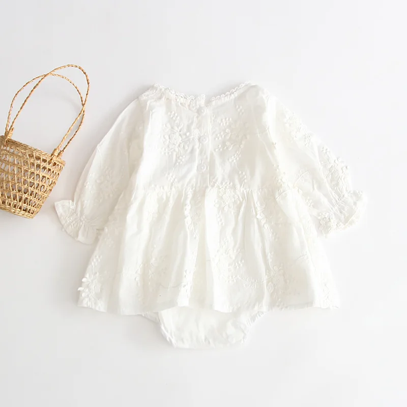 MILANCEL/Детские боди; одежда белого цвета для маленьких девочек; юбилейный наряд для маленьких мальчиков
