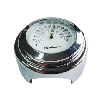 

Promotion! Waterproof 7/8" Motorcycle Bike Handle Mount Temperature Thermometer for YAMAHA (White)