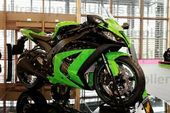 

ZX 10R Black w/ Green Injection Fairing for 2011-2015 Kawasaki Ninja ZX-10R ZX10R 2012 2013 2014