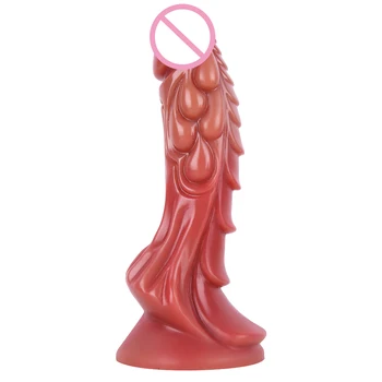 Silicone Realistic Dildo Strong Suction Cup Dildo Prostate Massager Large Butt Plug Dragon Thick Dildo Anal Sex Toys for Women 6