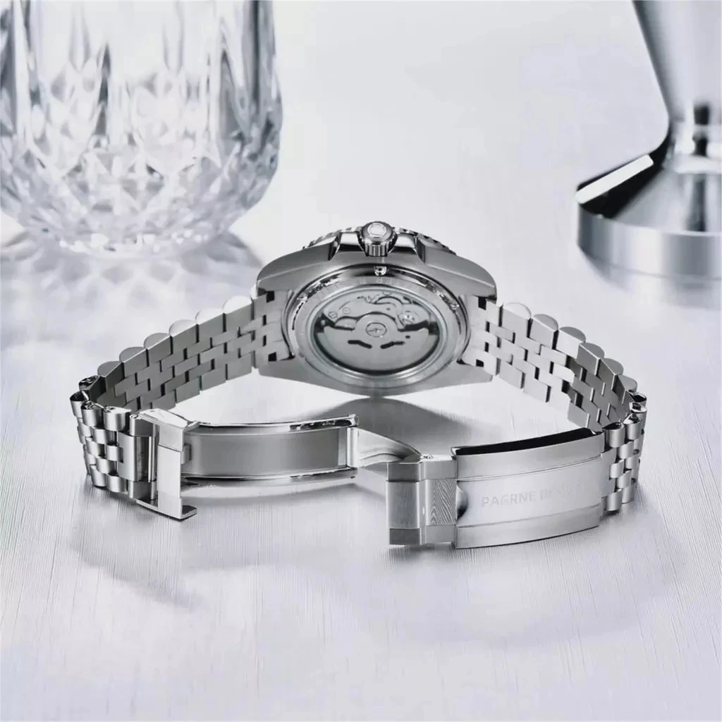 PAGANI DESIGN New Men Mechanical Wristwatches Sports Waterproof Watch for Men Sapphire Glass Automatic Watch Relogio Masculino 5