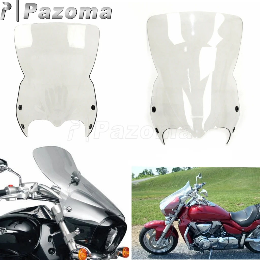 Новое термопластичное ветровое стекло для мотоцикла Suzuki 06 16 8 Бульвар M109R Cruisers