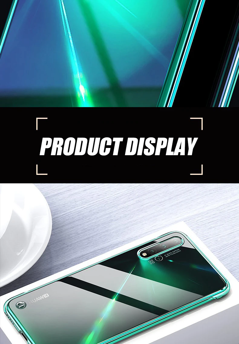 Роскошный чехол для телефона huawei P20 P30 Pro Nova 5 5i прозрачный чехол с покрытием для huawei mate 20 Pro 30 Honor 20 20i чехол с кольцом