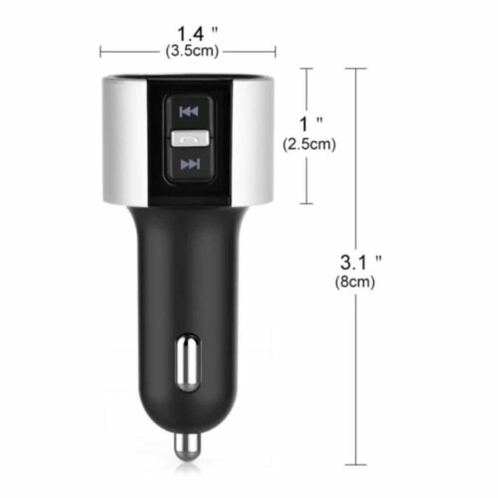 C26S с функциями "Hands Free" и Bluetooth для автомобиля fm-передатчик MP3 аудио плеер двойной USB зарядное устройство автомобильные аксессуары интерьер