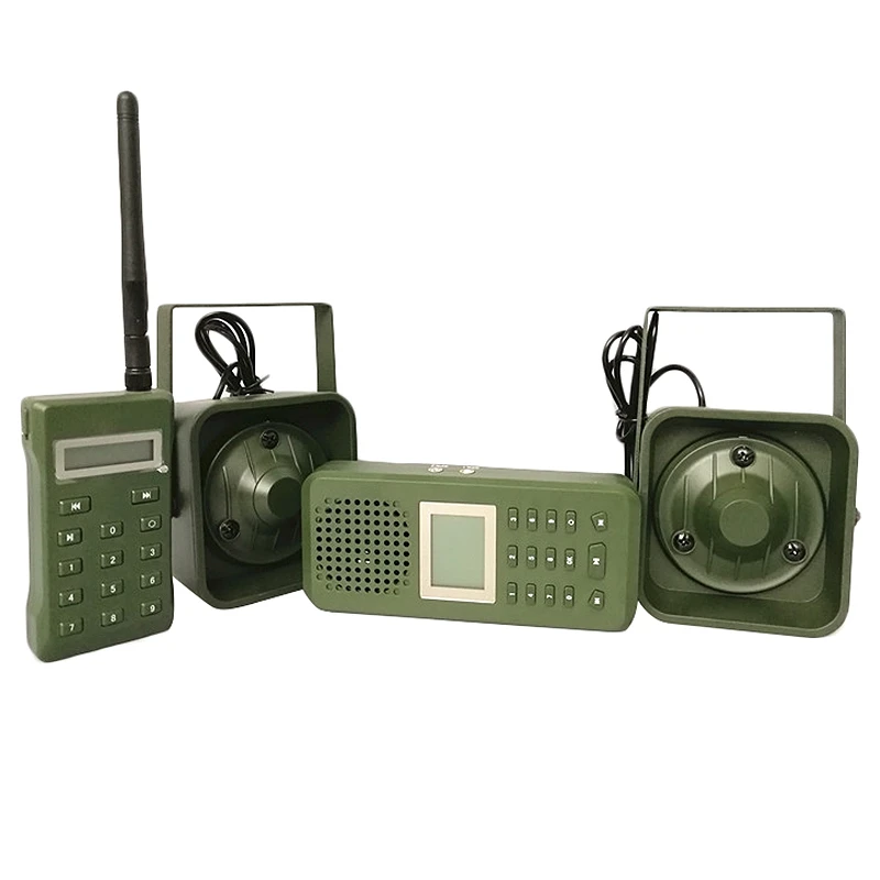 Hunting Decoy MP3 Bird Caller 300-500M Remote Remote Control 2x50W External Loud Speaker EU Plug