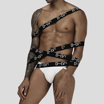 

Men's Underwear Men Sexy Briefs Jockstrap Pouch Cuecas Man Cotton Panties Thongs Mesh Underpants Gay Slip Homme String