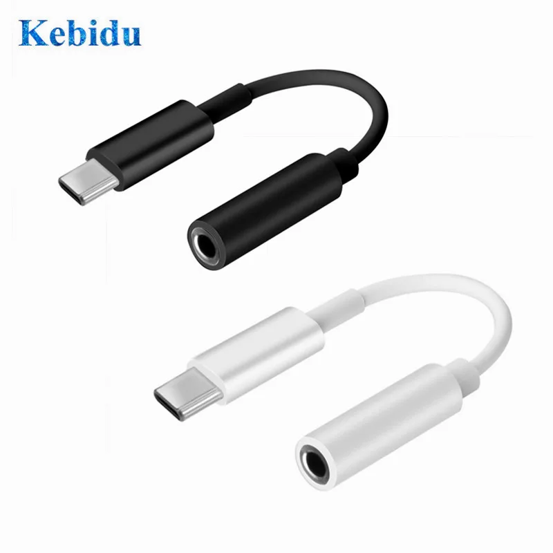 Кабель для наушников KEBIDU адаптер с разъемом типа C на 3 5 мм usb 1 Type Xiaomi Samsung |