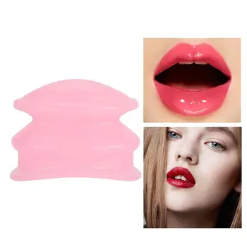 

Pink Full Lip Plumper Strong Suction Natural Enhancer Device Women Silicone Sexy Full Lip Plumper Lip Enhancer Device