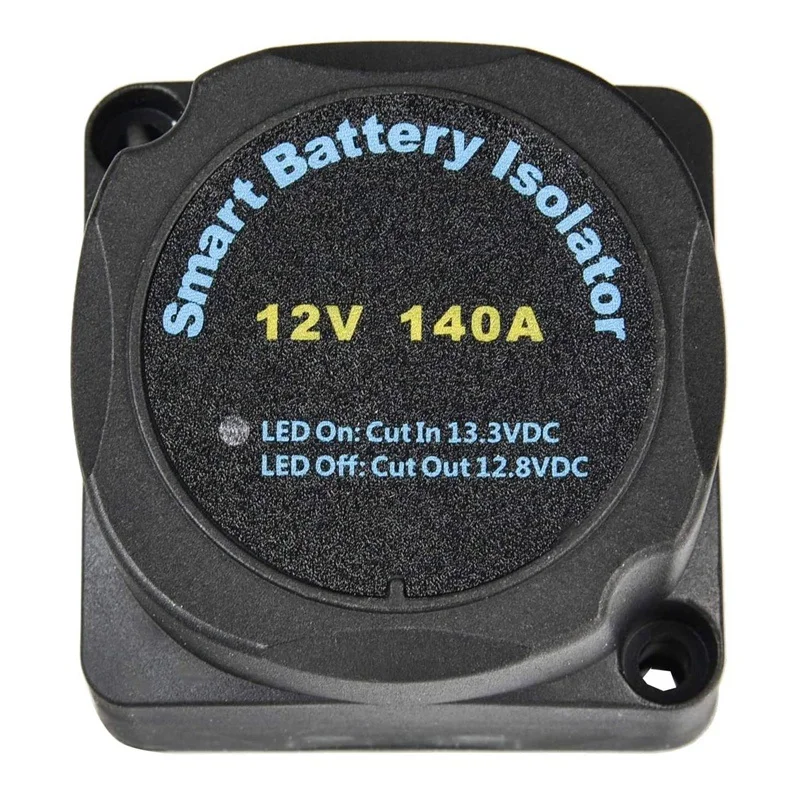 

12V 140Amp Voltage Sensitive Relay Double Battery Automatic Charging Relay Dual Smart Battery Isolator