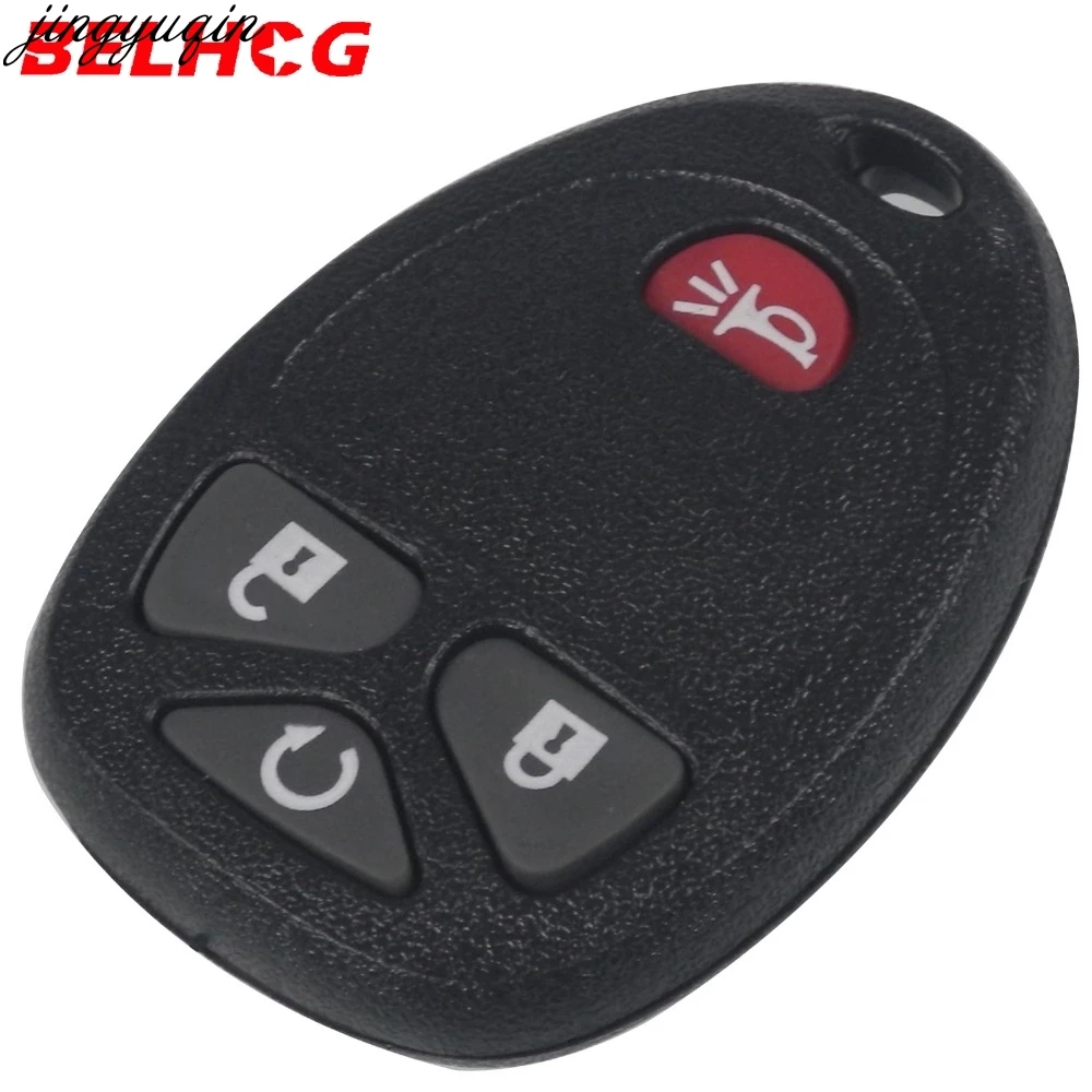jingyuqin 4 Buttons Keyless Entry Remote Key Shell For Buick Terraza