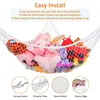 2025 New Mesh Net Toy Hammock Corner Stuffed Animals Kids Baby Hanging Storage Organizer 6