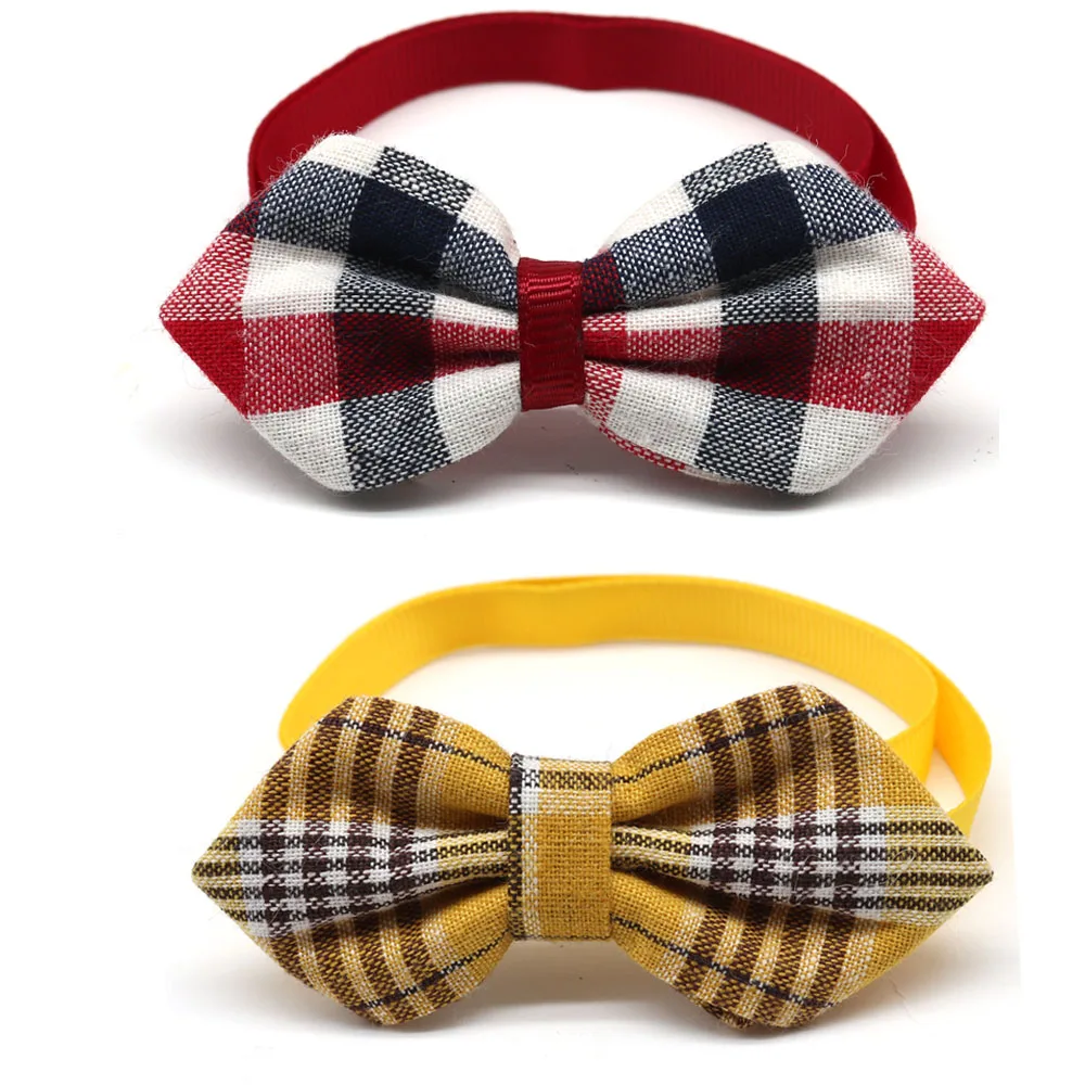100pcs Pet Bowtie Small Dog Wedding Accessories Popular Cute Cat Pet Dog Pupp Bow Ties Collar Pet Dog Grooming Products