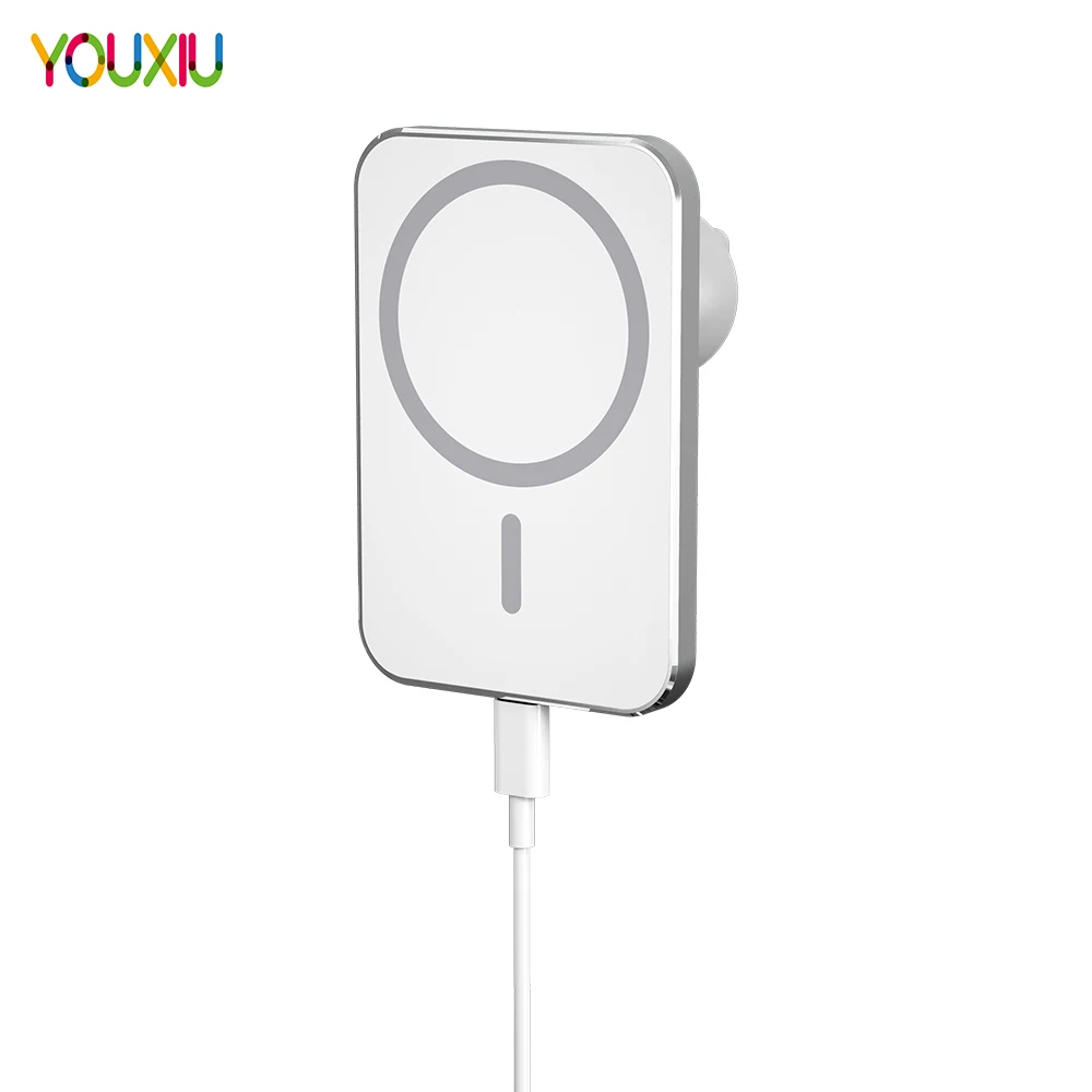 YOUXIU 15W Wireless Car Charger For iphone 12 Pro Max 12 mini Magsafe Magnetic Adsorbable Fast Wireless Charging  Phone Holder