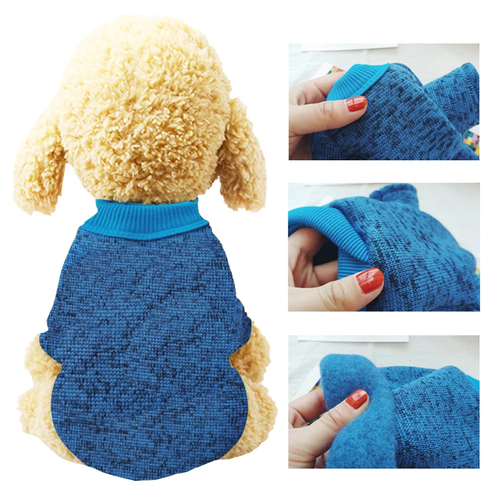 Pet Dog Knitting Sweater Warm Winter Puppy Coat Clothes Soft Clothing XS-XXL Size 2019 Hot Sale |