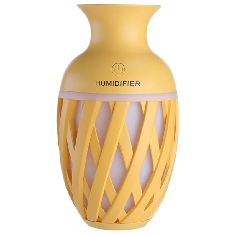 7Color Changing Led Light Usb Mini Air Humidifier Car Humidifier Air Diffuser For Household Desktop - Цвет: Yellow
