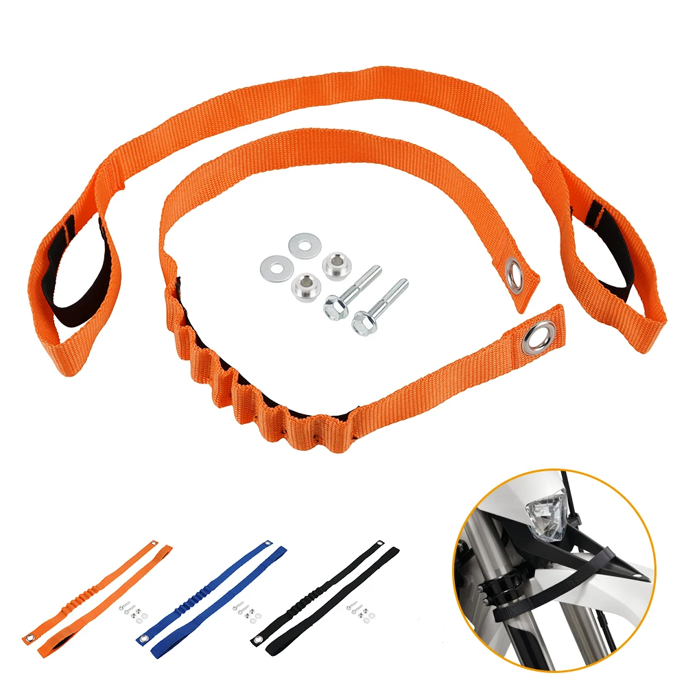 Front Rear Holding Strap Lift Handle Tear-Resistant For KTM 125-450 SX SX-F 2019-2022 EXC EXC-F XC XC-F XC-W TPI SIX DAYS 20-22