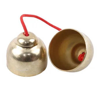 

1 Pair Wooden Percussion Touching Bell Musical Instruments Kid Learning & Education Puzzle Toy Musical Instrument