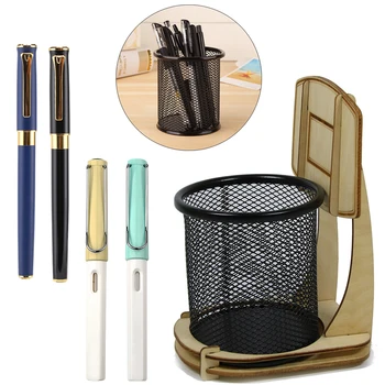

Basketball Stand Pen Holder Decompression Toy Stationery Organizer Desktop Decoration Pencil Holder