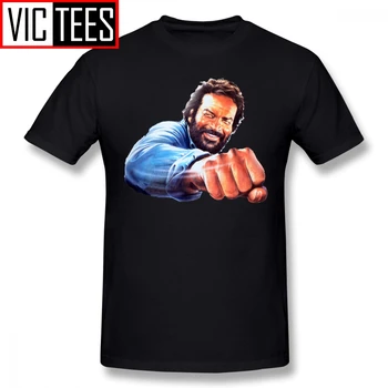 

Mens Bud Spencer T Shirts Print Bud Spencer T-Shirt Beach Cotton Tee Shirt Cute Print 5x Male Tshirt