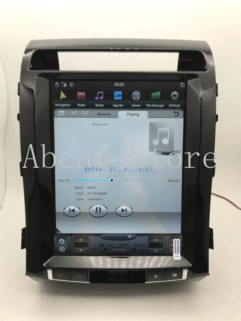 12,1 ''Tesla стиль Android 8,1 автомобильный dvd-плеер gps навигация для TOYOTA LAND CRUISER LC200 2008- стерео радио PX6 HDMI авто