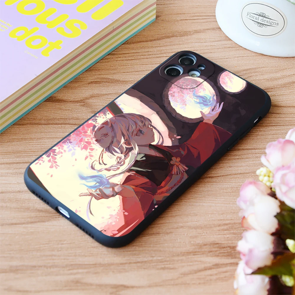 

For iPhone Dtiys Chaomo Mile Print Soft Matt Apple iPhone Case For 6 7 8 11 12 Plus Pro X XR XS MAX SE