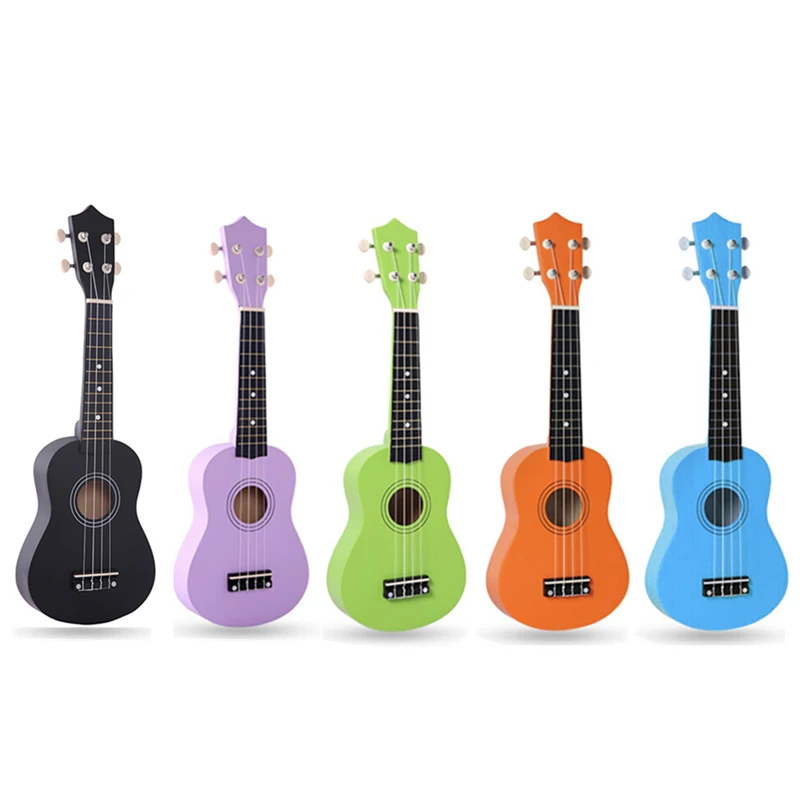 

Ukelele Lovers Must-have 21 Inch Basswood Pure Color Professional Ukelele 4 Strings Pure Tone Musical Instrument