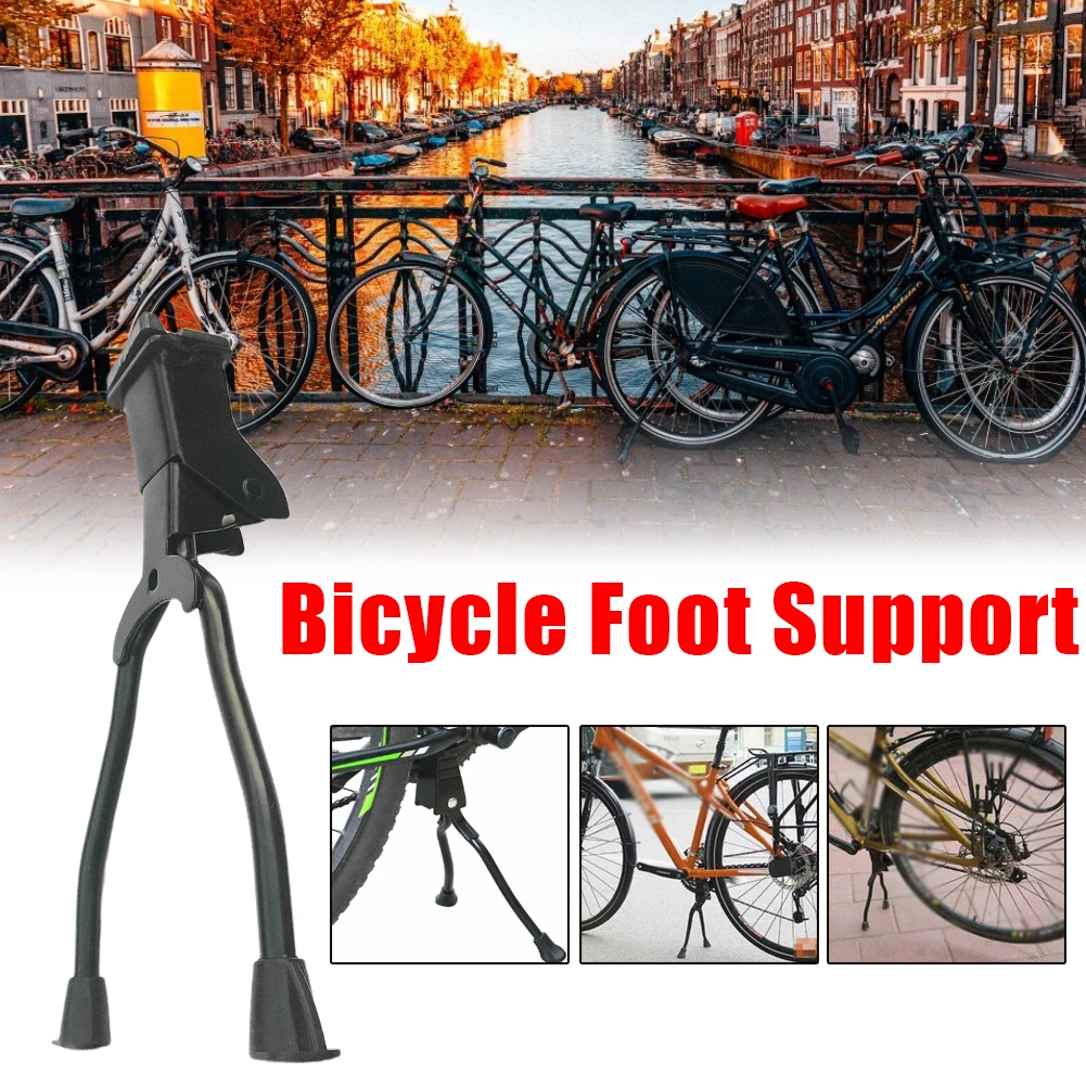Bike Kickstand double MTB Road Bicycle Kickstand Bike Parking Stand Support Foot Bicycle Bipod Cycling Parts Universal 26 Inch afbeelding