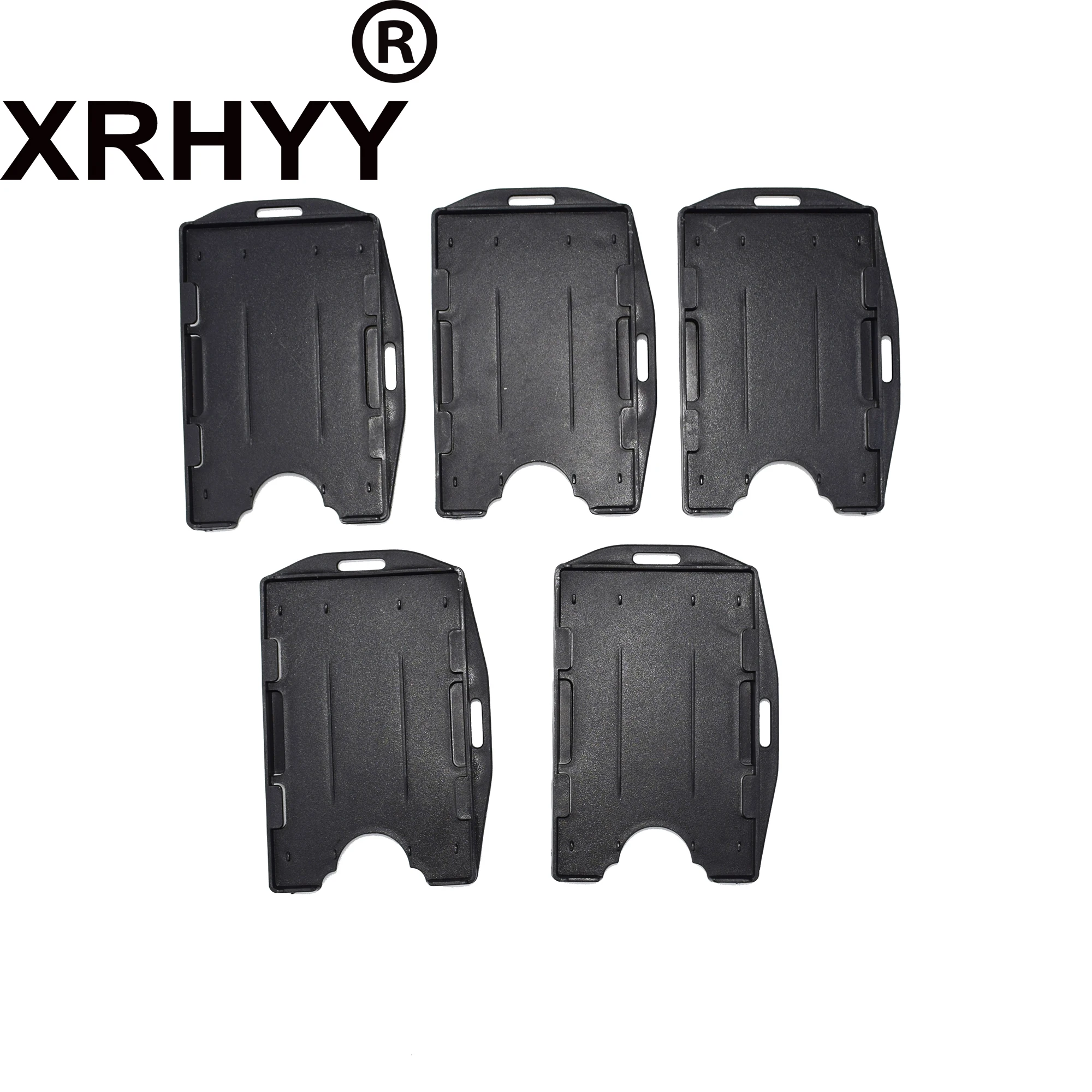 XRHYY упаковка из 5 черных вертикальных стильных 2 сторонних жестких держателей для