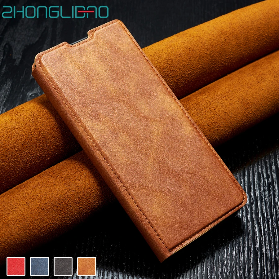 

Luxury Flip Leather Wallet for Samsung Note 9 8 10 Note10 Pro J4 J6 Plus J4 Prime 360 Magnetic Card Full Protection Stand Cover