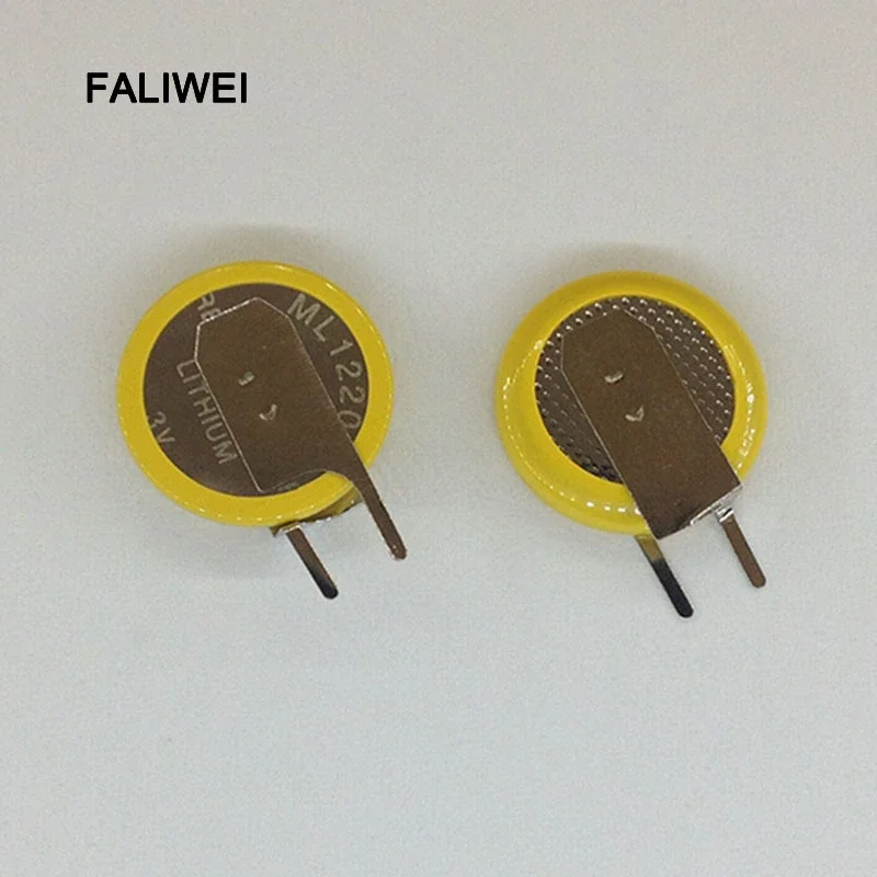 Pilas recargables ML1220 1220, 3V, 18mah, buena calidad, 1 unids/lote