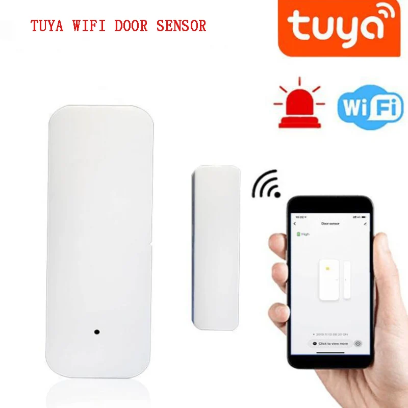 Tuya Smart Life WiFi USB Siren Alarm Detector Sensor Wireless Sound Light Alarm Compatiable With Echo Google Home Assistant 