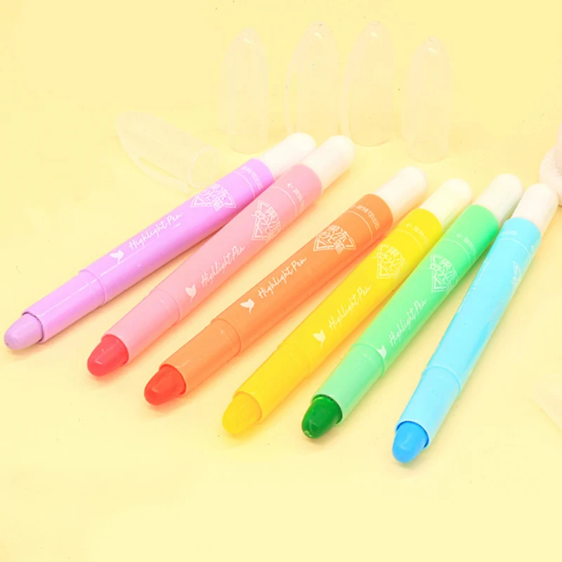 Highlighter For Bible Dry Asst Colors Retractable Yellow, Pink, Blue, Green