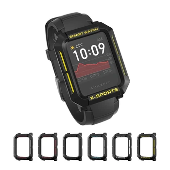 SIKAI Case For Amazfit Bip S Bip U Smart Watch PC TPU Shell Multicolor Protector Cover for Xiaomi Huami Bip Lite Bip Bumper bapick full cover soft tpu bumper for xiaomi amazfit bip case smart watch screen protector for amazfit bip s case accessories