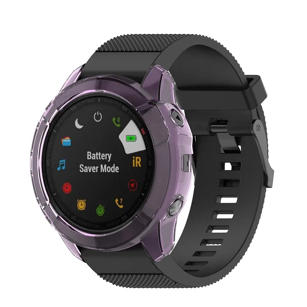 Ультратонкий Мягкий ТПУ защитный чехол для Garmin Fenix 6X Fenix6X защитный чехол умных часов Силиконовый чехол s