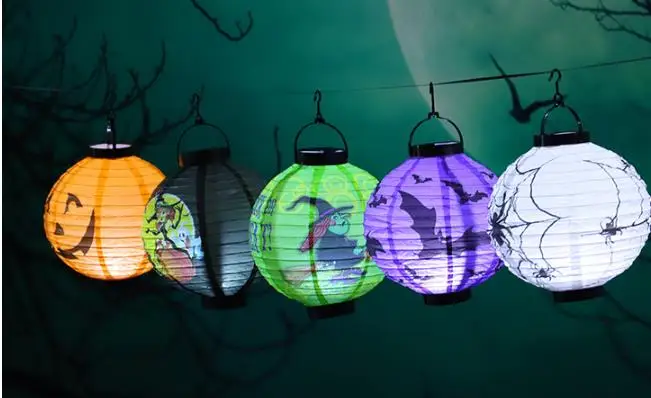 Хэллоуин Карнавальный костюм зомби террор украшение led светящийся паук летучая мышь фонарь-тыква горячие игрушки