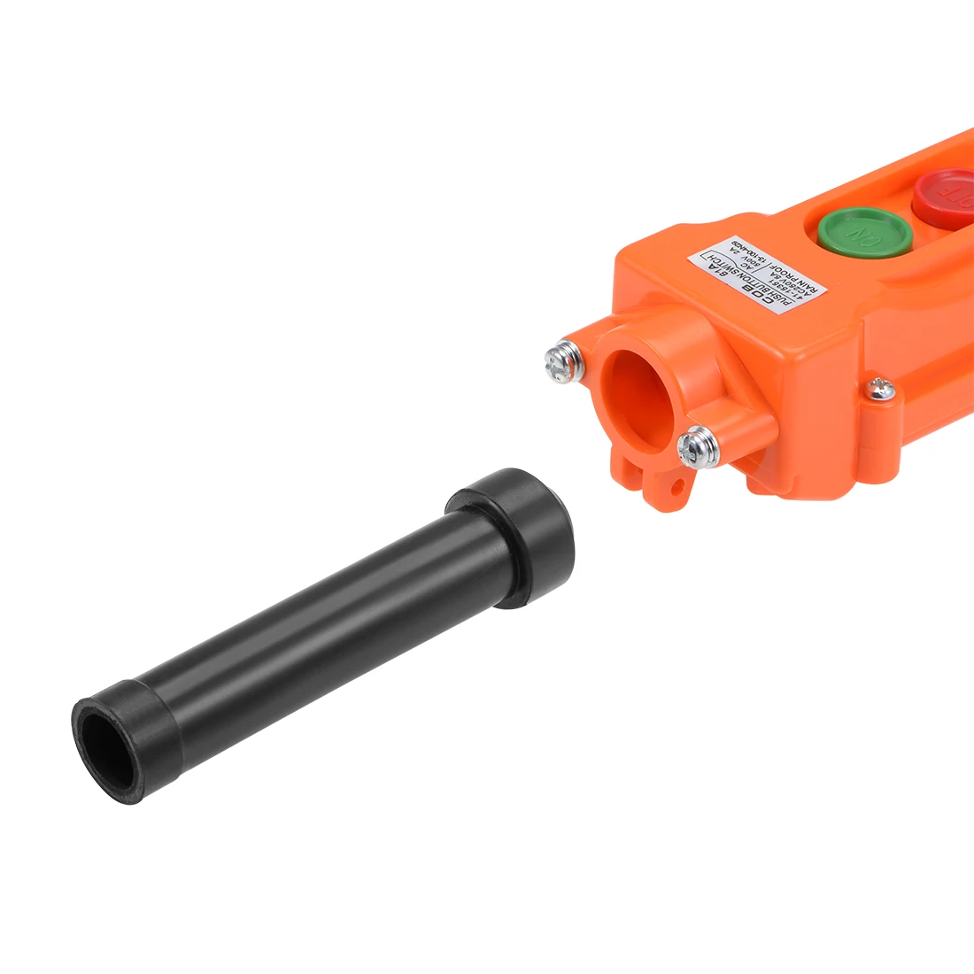 uxcell Hoist Crane Pendant Control Station Push Button Switch 6 Ways+ON OFF