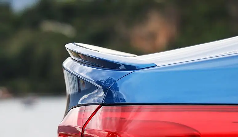 Высокое качество ABS праймер черный белый цвет автомобиля задний спойлер для Focus sedan